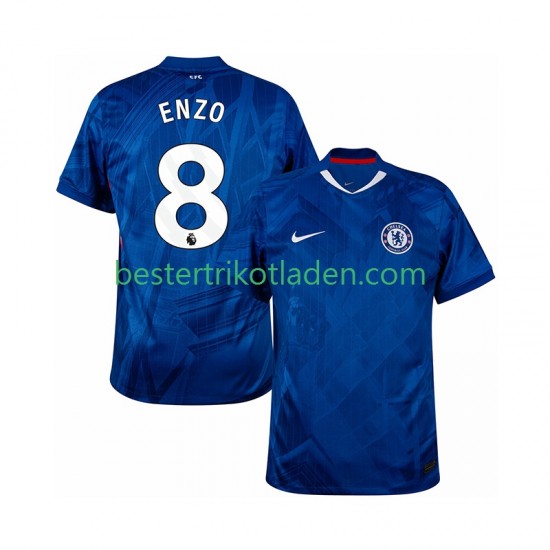 Fußballtrikot Chelsea Enzo Fernandez 8 Heim Trikot Home 2025-2026 Kurzarm für Herren