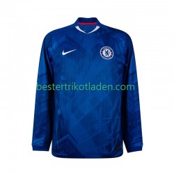 Fußballtrikot Chelsea Heim Trikot Home 2025-2026 Langarm für Herren