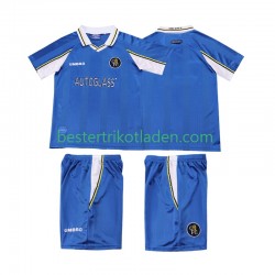 Fußballtrikot Chelsea 1997 Retro Heim Trikot Home 1999 Kurzarm für Kinder
