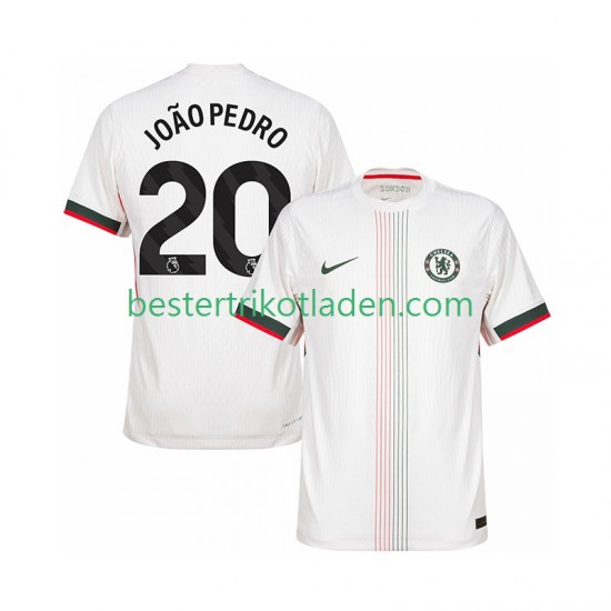 Fußballtrikot Chelsea joao pedro 20 Auswärts Trikot Away 2025-2026 Kurzarm für Herren