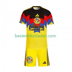 Fußballtrikot Club América Heim Trikot Home 2025-2026 Kurzarm für Kinder