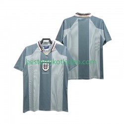Fußballtrikot England 1996 Retro Auswärts Trikot Away Kurzarm für Herren