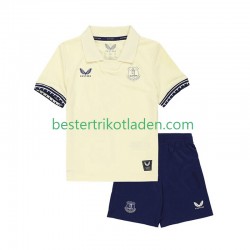 Fußballtrikot Everton FC Auswärts Trikot Away 2025-2026 Kurzarm für Kinder