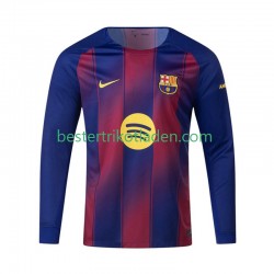 Fußballtrikot FC Barcelona Heim Trikot Home 2025-2026 Langarm für Herren