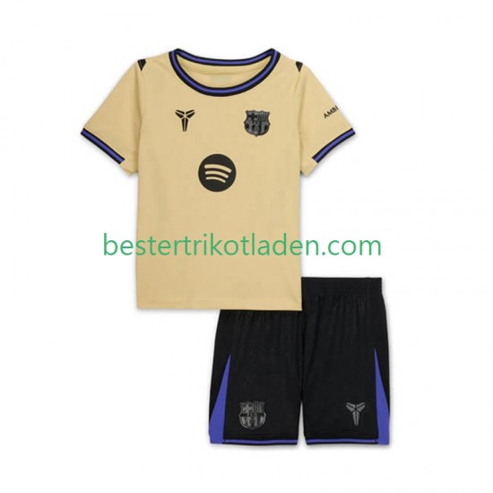 Fußballtrikot FC Barcelona Auswärts Trikot Away 2025-2026 Kurzarm für Kinder