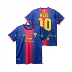 Fußballtrikot FC Barcelona Lionel Messi 10 2012 2013 Retro Heim Trikot Home Kurzarm für Herren
