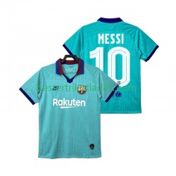 Fußballtrikot FC Barcelona Lionel Messi 10 2019 2020 Retro Ausweich Trikot 3rd Kurzarm für Herren