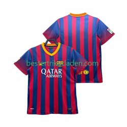 Fußballtrikot FC Barcelona 2013 2014 Retro Heim Trikot Home Kurzarm für Herren