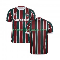 Fußballtrikot Fluminense Heim Trikot Home 2025-2026 Kurzarm für Herren