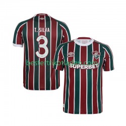 Fußballtrikot Fluminense Thiago Silva 3 Heim Trikot Home 2025-2026 Kurzarm für Herren