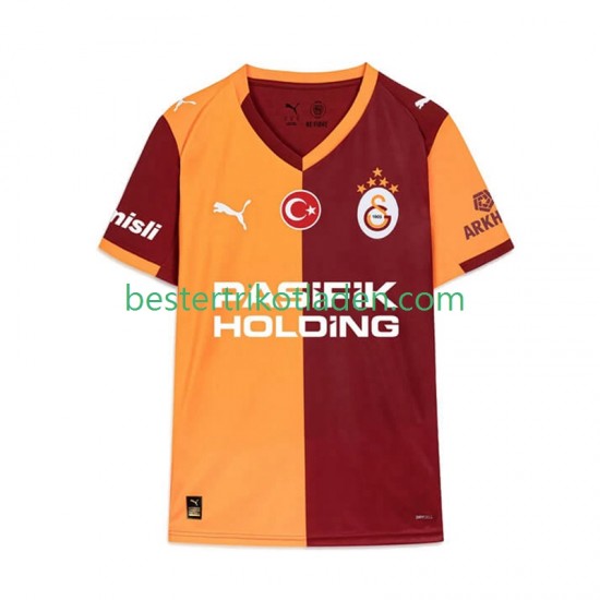 Fußballtrikot Galatasaray Heim Trikot Home 2025-2026 Kurzarm für Herren