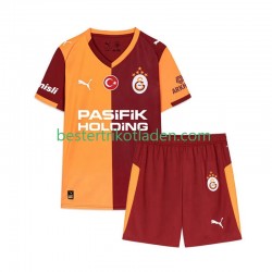 Fußballtrikot Galatasaray Heim Trikot Home 2025-2026 Kurzarm für Kinder