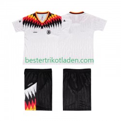 Fußballtrikot Deutschland Retro Heim Trikot Home 1994 Kurzarm für Kinder