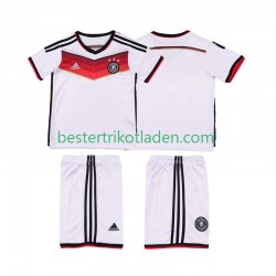 Fußballtrikot Deutschland 2014 Retro Heim Trikot Home Kurzarm für Kinder