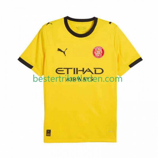 Fußballtrikot Girona Auswärts Trikot Away 2025-2026 Kurzarm für Herren