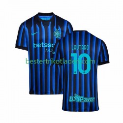 Fußballtrikot Inter Mailand Lautaro Martinez 10 Heim Trikot Home 2025-2026 Kurzarm für Herren