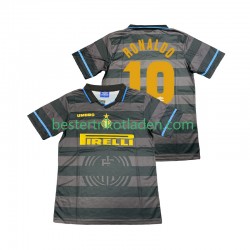 Fußballtrikot Inter Mailand Ronaldo 10 1997 1998 Retro Ausweich Trikot 3rd Kurzarm für Herren