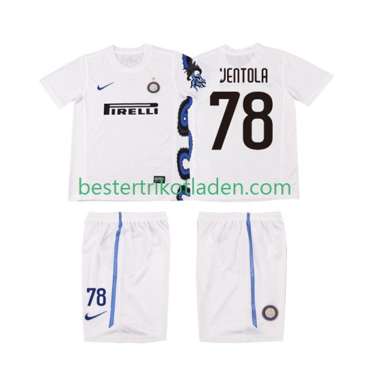 Fußballtrikot Inter Mailand VENTOLA 78 Retro Auswärts Trikot Away 2011 2010 Kurzarm für Kinder