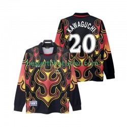 Fußballtrikot Japan KAWAGUGHI 20 1998 Torwart Retro Heim Trikot Home Langarm für Herren