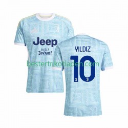 Fußballtrikot Juventus Turin Kenan Yildiz 10 Auswärts Trikot Away 2025-2026 Kurzarm für Herren