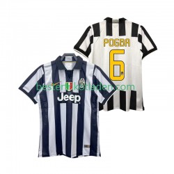 Fußballtrikot Juventus Turin Pogba 6 2014 2015 Retro Heim Trikot Home Kurzarm für Herren