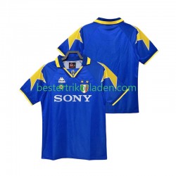 Fußballtrikot Juventus Turin 1995 1996 Retro Auswärts Trikot Away Kurzarm für Herren