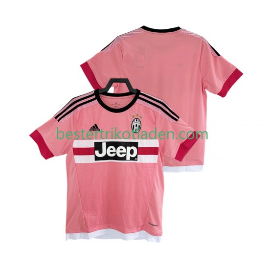 Fußballtrikot Juventus Turin 2016 2017 Retro Auswärts Trikot Away Kurzarm für Herren