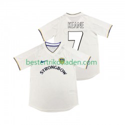 Fußballtrikot Leeds United KEANE 7 2000 2001 Retro Heim Trikot Home Kurzarm für Herren