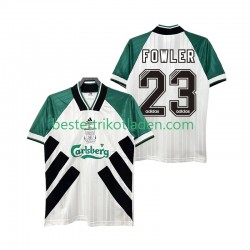 Fußballtrikot Liverpool FOWLER 23 1993 1995 Retro Auswärts Trikot Away Kurzarm für Herren