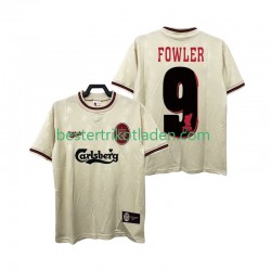 Fußballtrikot Liverpool FOWLER 9 1996 1997 Retro Auswärts Trikot Away Kurzarm für Herren