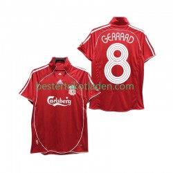 Fußballtrikot Liverpool GERRARD 8 Retro Heim Trikot Home 2008 2006 Kurzarm für Herren