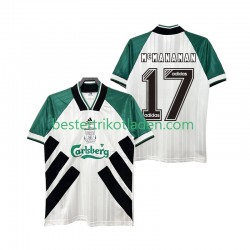 Fußballtrikot Liverpool MCMANAMAN 17 1993 1995 Retro Auswärts Trikot Away Kurzarm für Herren