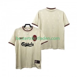 Fußballtrikot Liverpool 1996 1997 Retro Auswärts Trikot Away Kurzarm für Herren