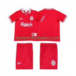 Fußballtrikot Liverpool LWP 1996 1997 Retro Heim Trikot Home Kurzarm für Kinder