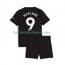 Fußballtrikot Manchester City Erling Haaland 9 Auswärts Trikot Away 2025-2026 Kurzarm für Kinder