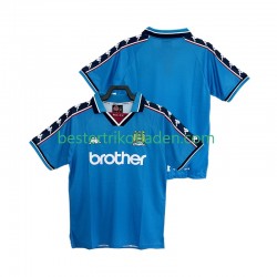 Fußballtrikot Manchester City 1997 1998 Retro Heim Trikot Home Kurzarm für Herren