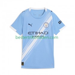 Fußballtrikot Manchester City Heim Trikot Home 2025-2026 Kurzarm für Dame