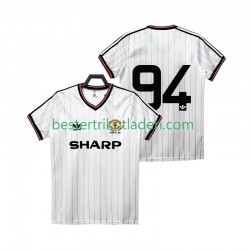 Fußballtrikot Manchester United 94 1983 1984 Retro Auswärts Trikot Away Kurzarm für Herren