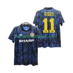 Fußballtrikot Manchester United GIGGS 11 1993 Retro Heim Trikot Home Kurzarm für Herren