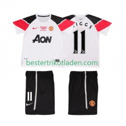 Fußballtrikot Manchester United GIGGS 11 Champions League 2012 Retro Ausweich Trikot 3rd 2011 Kurzarm für Kinder