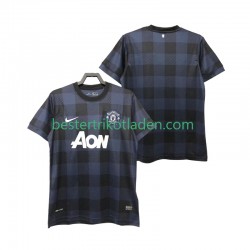 Fußballtrikot Manchester United 2013 2014 Retro Auswärts Trikot Away Kurzarm für Herren
