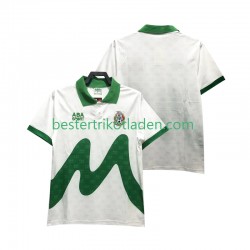 Fußballtrikot Mexiko 1995 Retro Auswärts Trikot Away Kurzarm für Herren