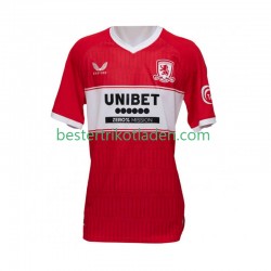 Fußballtrikot Middlesbrough Heim Trikot Home 2025-2026 Kurzarm für Herren