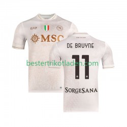 Fußballtrikot SSC Neapel Kevin De Bruyne 11 Auswärts Trikot Away 2025-2026 Kurzarm für Herren