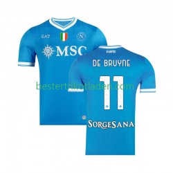 Fußballtrikot SSC Neapel Kevin De Bruyne 11 Heim Trikot Home 2025-2026 Kurzarm für Herren
