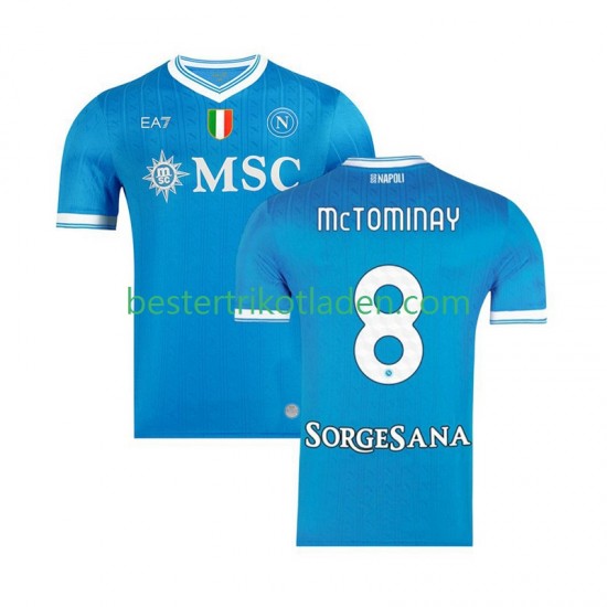 Fußballtrikot SSC Neapel Scott McTominay 8 Heim Trikot Home 2025-2026 Kurzarm für Herren