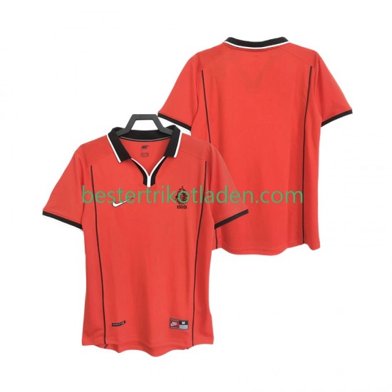 Fußballtrikot Niederlande 1998 Retro Heim Trikot Home Kurzarm für Herren