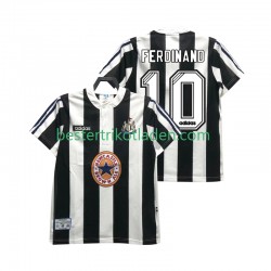 Fußballtrikot Newcastle United FERDINANE 10 1995 1997 Retro Heim Trikot Home Kurzarm für Herren