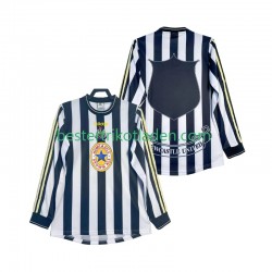 Fußballtrikot Newcastle United 1997 Retro Heim Trikot Home 1999 Langarm für Herren