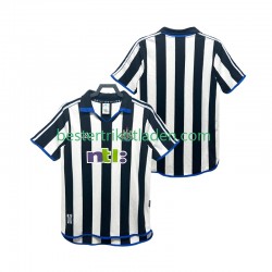 Fußballtrikot Newcastle United 2000 2001 Retro Heim Trikot Home Kurzarm für Herren